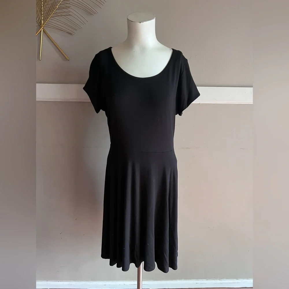 Cynthia Rowley Classic Black Mini Dress Size M